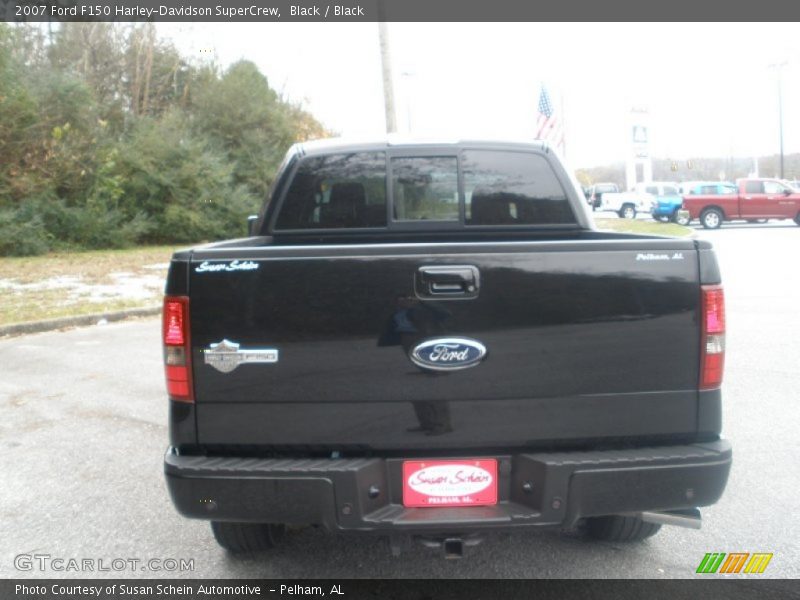 Black / Black 2007 Ford F150 Harley-Davidson SuperCrew