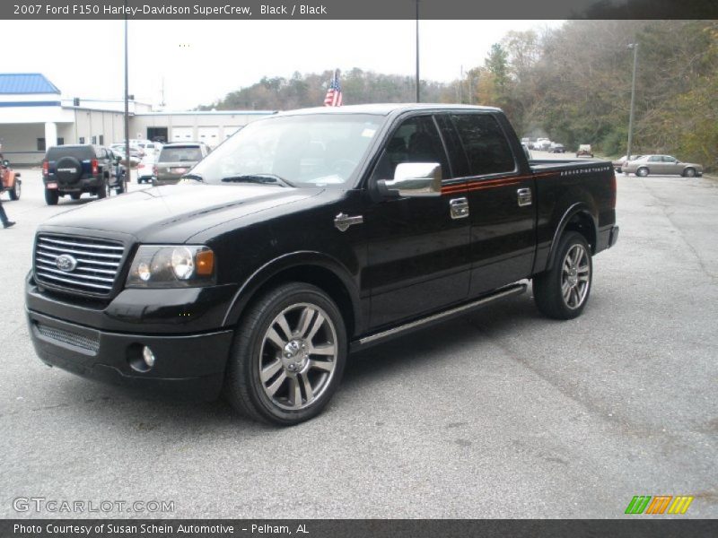 Black / Black 2007 Ford F150 Harley-Davidson SuperCrew