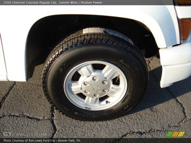 Summit White / Medium Pewter 2006 Chevrolet Colorado Regular Cab