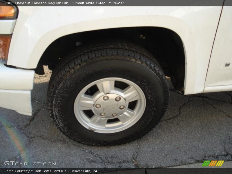 Summit White / Medium Pewter 2006 Chevrolet Colorado Regular Cab