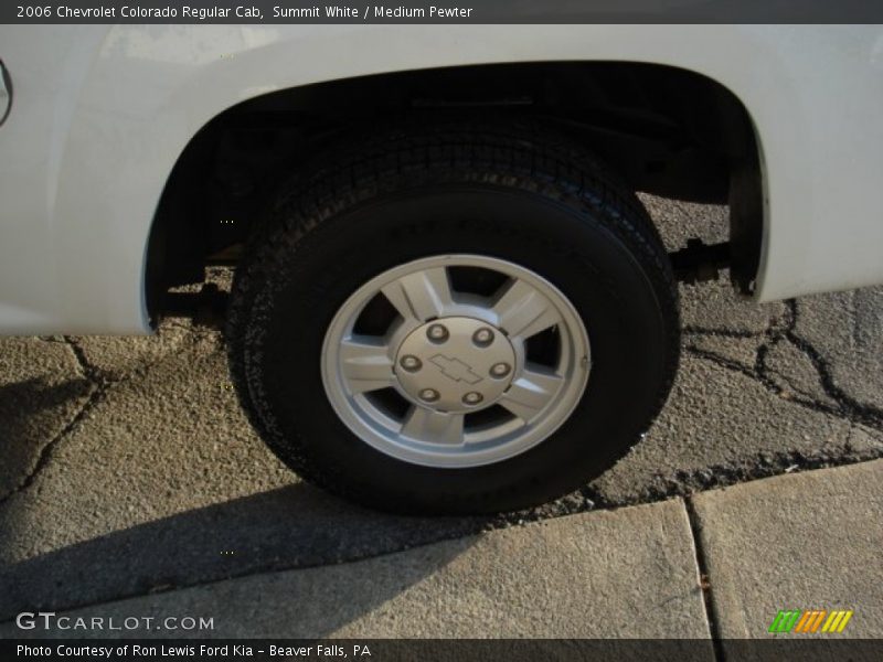 Summit White / Medium Pewter 2006 Chevrolet Colorado Regular Cab