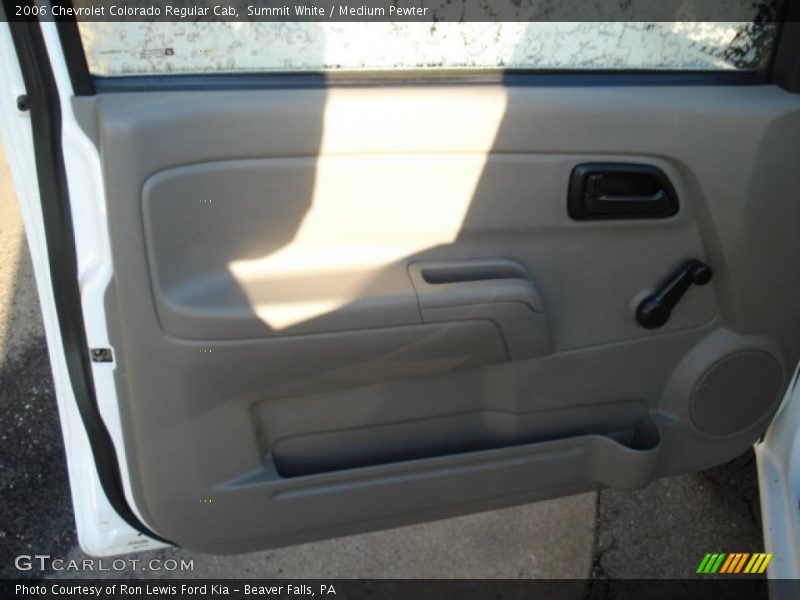 Summit White / Medium Pewter 2006 Chevrolet Colorado Regular Cab