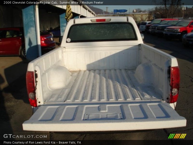 Summit White / Medium Pewter 2006 Chevrolet Colorado Regular Cab