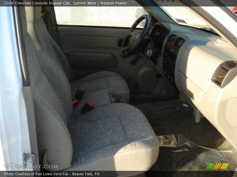 Summit White / Medium Pewter 2006 Chevrolet Colorado Regular Cab