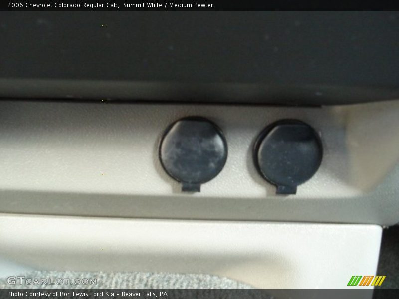 Summit White / Medium Pewter 2006 Chevrolet Colorado Regular Cab