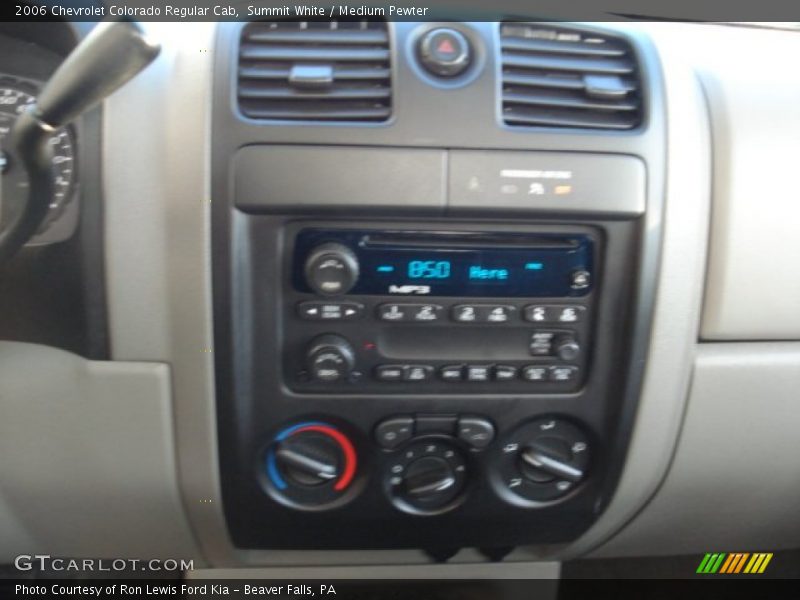 Summit White / Medium Pewter 2006 Chevrolet Colorado Regular Cab