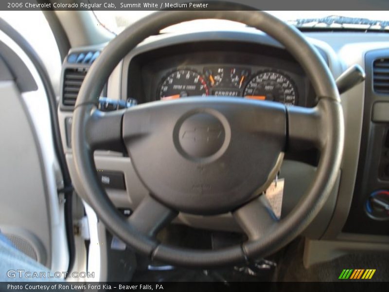 Summit White / Medium Pewter 2006 Chevrolet Colorado Regular Cab