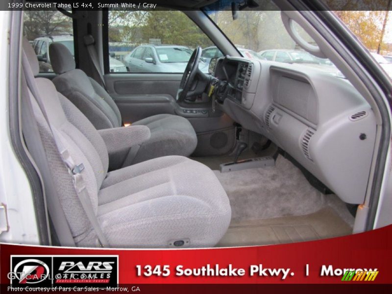 Summit White / Gray 1999 Chevrolet Tahoe LS 4x4