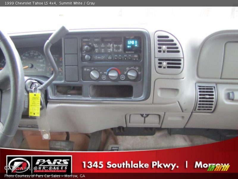 Summit White / Gray 1999 Chevrolet Tahoe LS 4x4