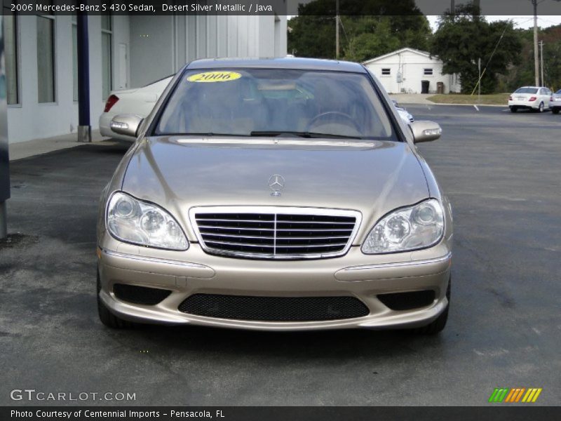 Desert Silver Metallic / Java 2006 Mercedes-Benz S 430 Sedan