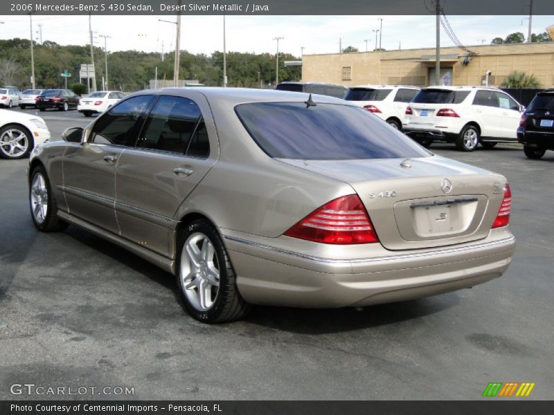 Desert Silver Metallic / Java 2006 Mercedes-Benz S 430 Sedan