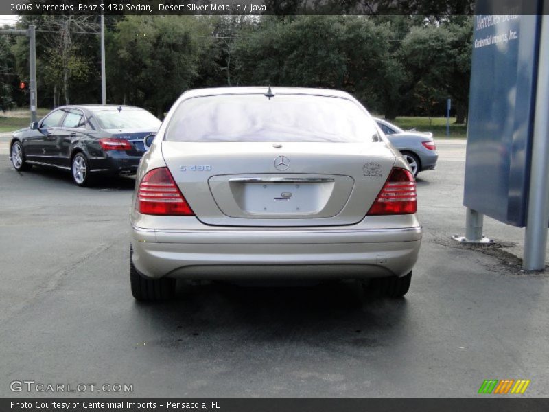 Desert Silver Metallic / Java 2006 Mercedes-Benz S 430 Sedan