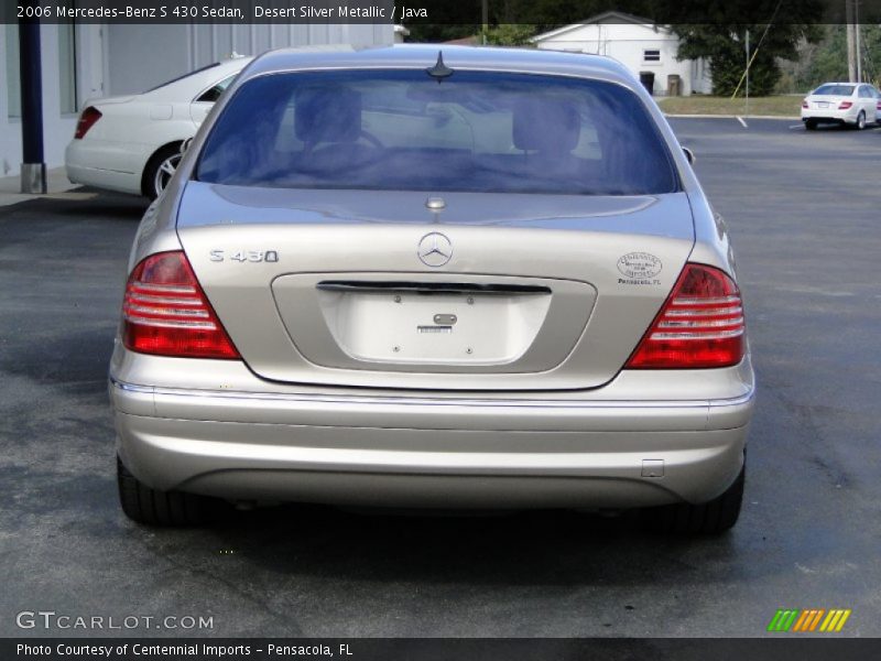 Desert Silver Metallic / Java 2006 Mercedes-Benz S 430 Sedan