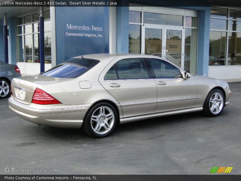 Desert Silver Metallic / Java 2006 Mercedes-Benz S 430 Sedan
