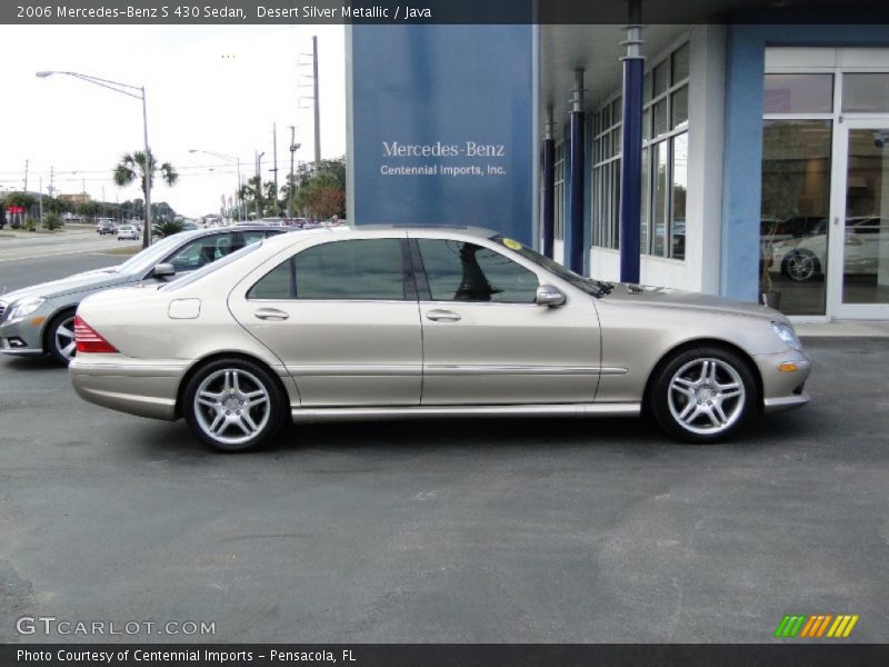 Desert Silver Metallic / Java 2006 Mercedes-Benz S 430 Sedan