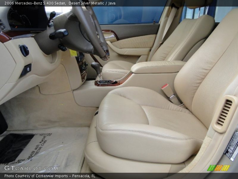 Desert Silver Metallic / Java 2006 Mercedes-Benz S 430 Sedan