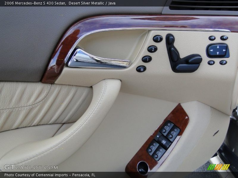 Desert Silver Metallic / Java 2006 Mercedes-Benz S 430 Sedan