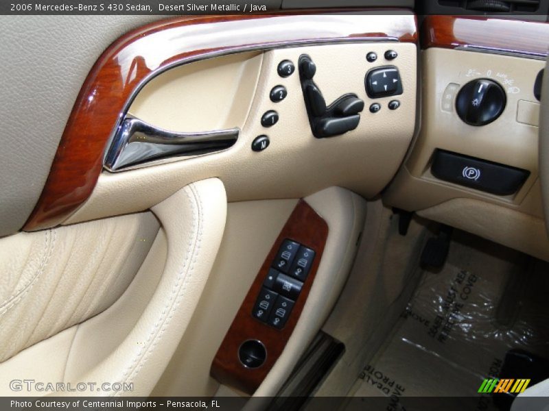 Desert Silver Metallic / Java 2006 Mercedes-Benz S 430 Sedan