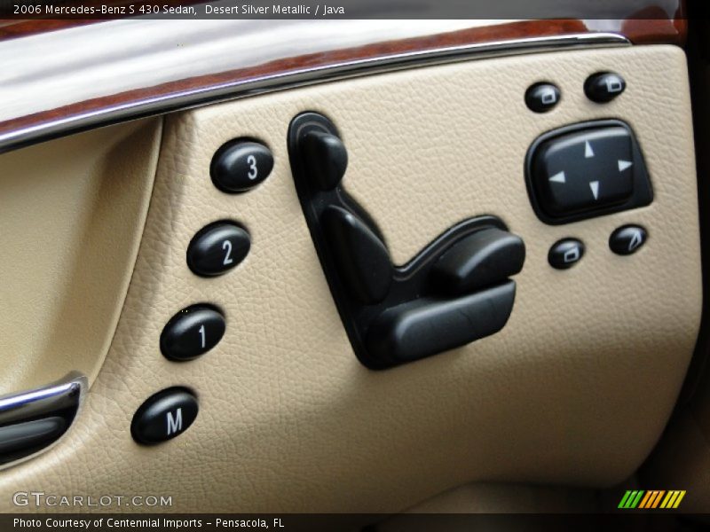 Desert Silver Metallic / Java 2006 Mercedes-Benz S 430 Sedan