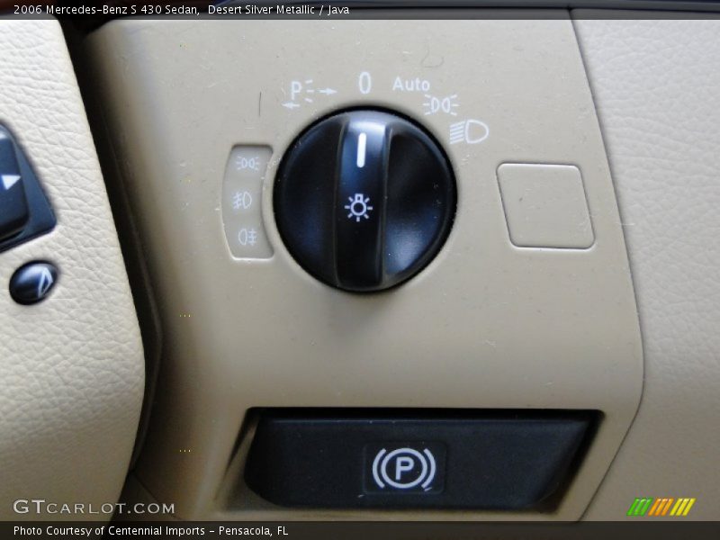 Desert Silver Metallic / Java 2006 Mercedes-Benz S 430 Sedan