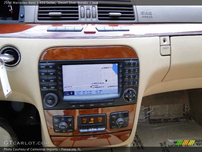 Desert Silver Metallic / Java 2006 Mercedes-Benz S 430 Sedan