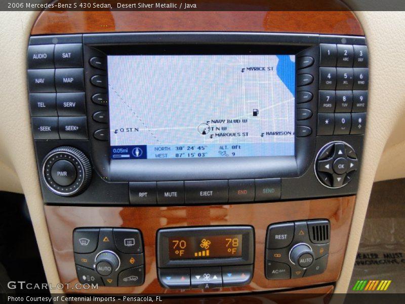 Desert Silver Metallic / Java 2006 Mercedes-Benz S 430 Sedan