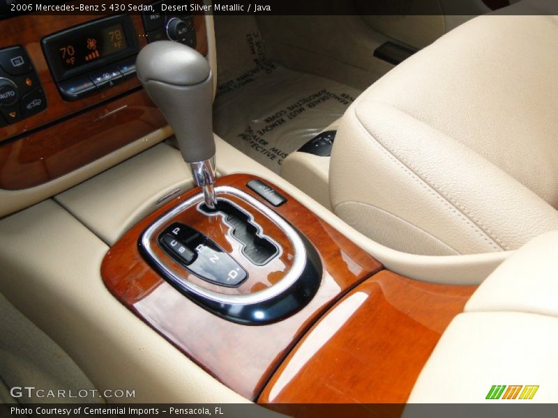Desert Silver Metallic / Java 2006 Mercedes-Benz S 430 Sedan