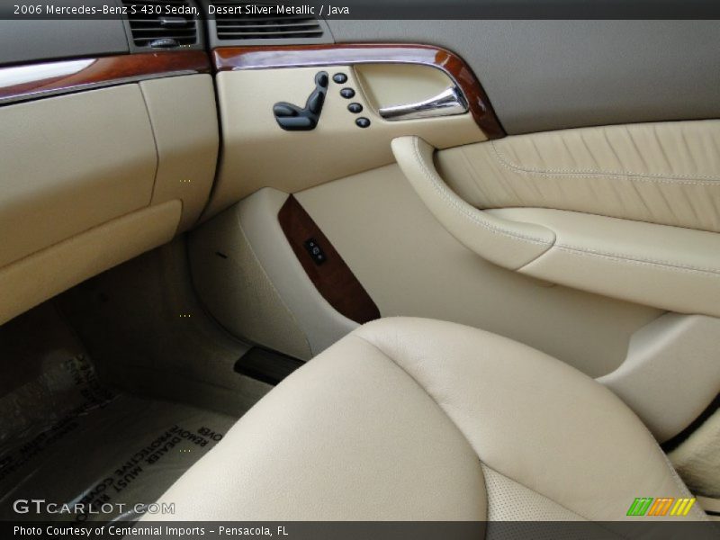 Desert Silver Metallic / Java 2006 Mercedes-Benz S 430 Sedan