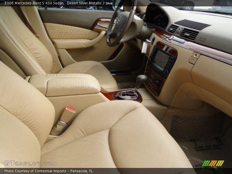 Desert Silver Metallic / Java 2006 Mercedes-Benz S 430 Sedan