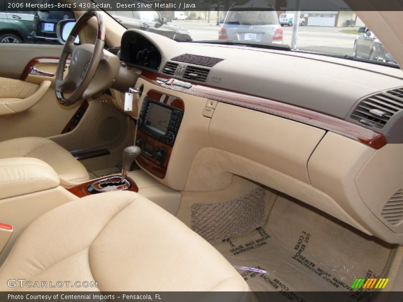 Desert Silver Metallic / Java 2006 Mercedes-Benz S 430 Sedan