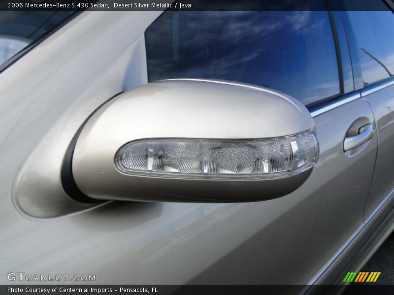 Desert Silver Metallic / Java 2006 Mercedes-Benz S 430 Sedan