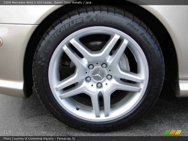 Desert Silver Metallic / Java 2006 Mercedes-Benz S 430 Sedan