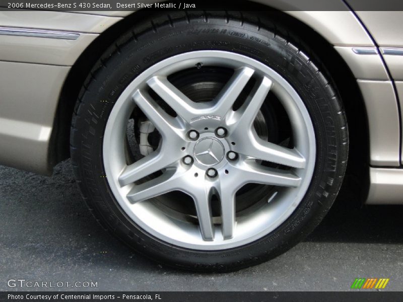 Desert Silver Metallic / Java 2006 Mercedes-Benz S 430 Sedan