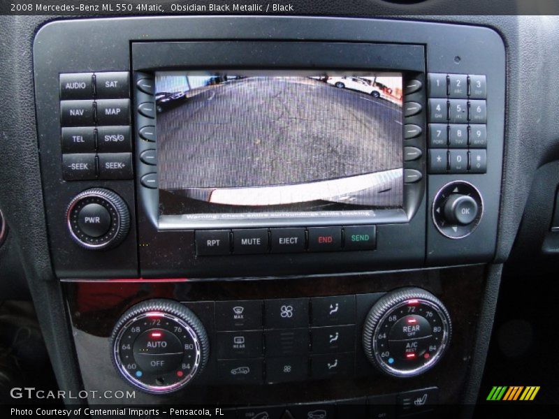 Obsidian Black Metallic / Black 2008 Mercedes-Benz ML 550 4Matic