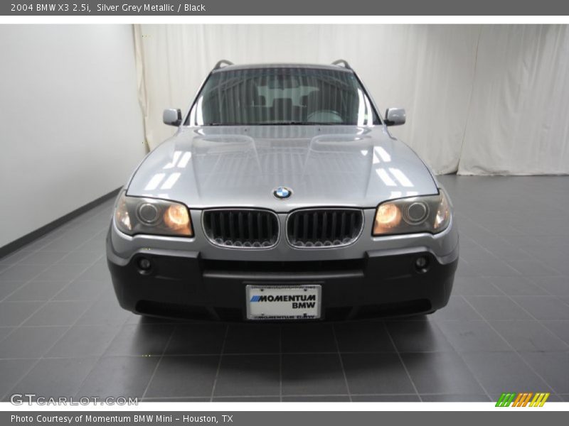 Silver Grey Metallic / Black 2004 BMW X3 2.5i
