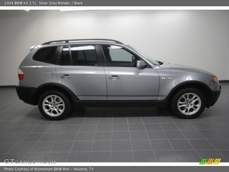 Silver Grey Metallic / Black 2004 BMW X3 2.5i