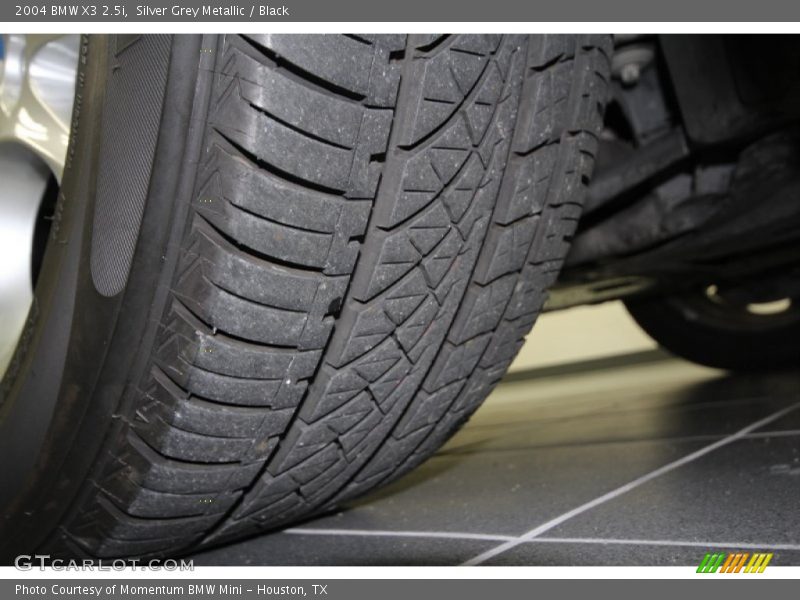 Silver Grey Metallic / Black 2004 BMW X3 2.5i