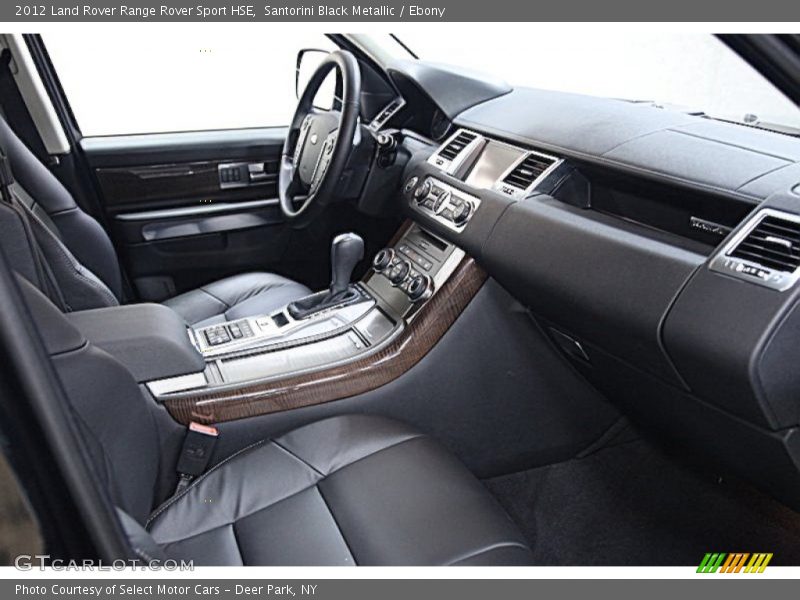 Santorini Black Metallic / Ebony 2012 Land Rover Range Rover Sport HSE