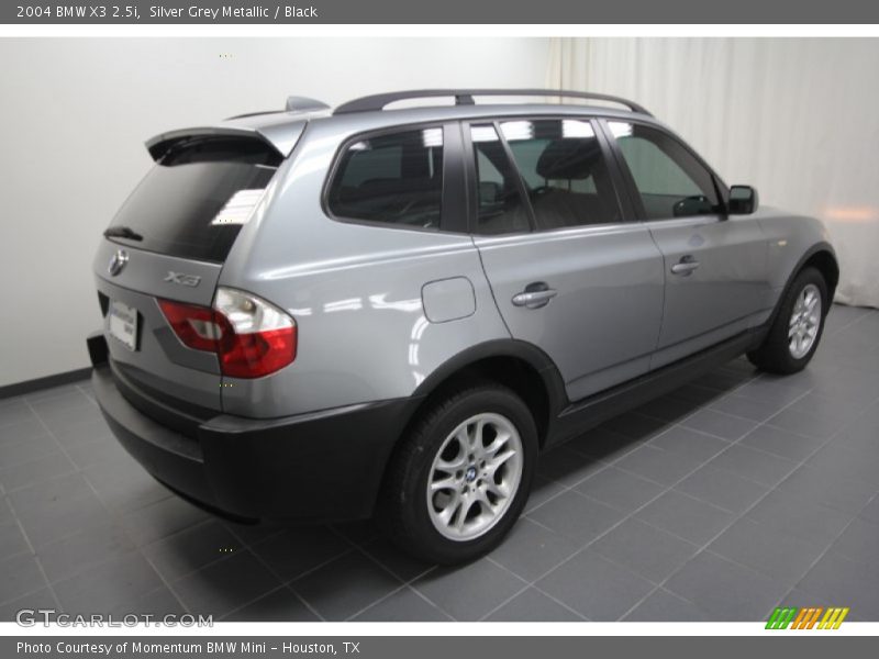 Silver Grey Metallic / Black 2004 BMW X3 2.5i