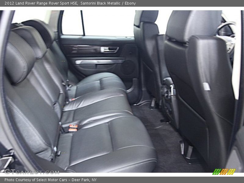 Santorini Black Metallic / Ebony 2012 Land Rover Range Rover Sport HSE