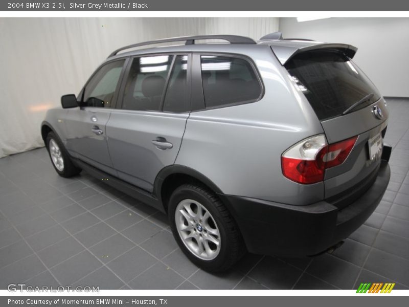 Silver Grey Metallic / Black 2004 BMW X3 2.5i