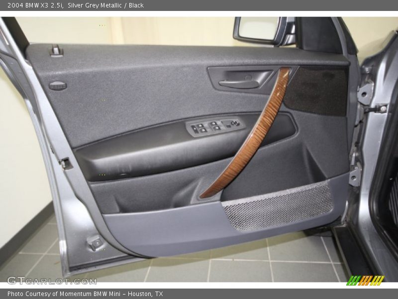 Silver Grey Metallic / Black 2004 BMW X3 2.5i