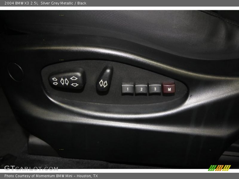 Silver Grey Metallic / Black 2004 BMW X3 2.5i