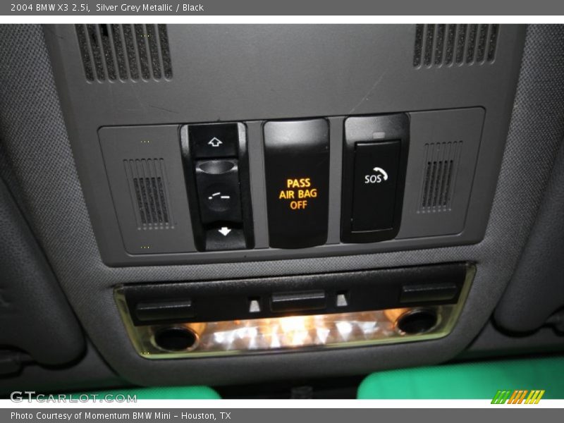 Silver Grey Metallic / Black 2004 BMW X3 2.5i