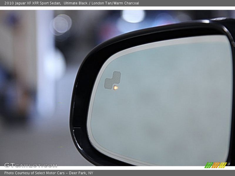 Ultimate Black / London Tan/Warm Charcoal 2010 Jaguar XF XFR Sport Sedan