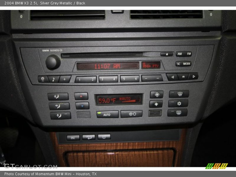 Silver Grey Metallic / Black 2004 BMW X3 2.5i