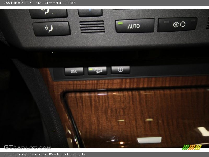 Silver Grey Metallic / Black 2004 BMW X3 2.5i