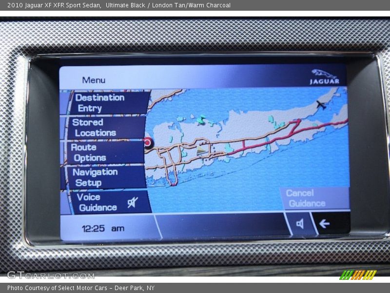 Ultimate Black / London Tan/Warm Charcoal 2010 Jaguar XF XFR Sport Sedan