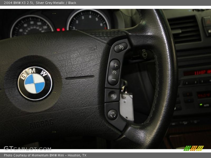 Silver Grey Metallic / Black 2004 BMW X3 2.5i