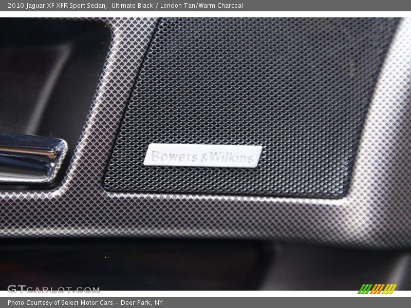 Ultimate Black / London Tan/Warm Charcoal 2010 Jaguar XF XFR Sport Sedan